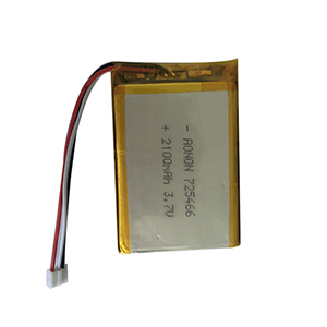 3.7V 2100mAh 725466便携式传真机电池